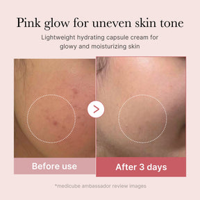 MEDICUBE Creme de Colágeno em Cápsulas PDRN Pink