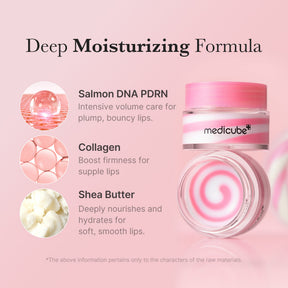 MEDICUBE Máscara Labial Noturna PDRN