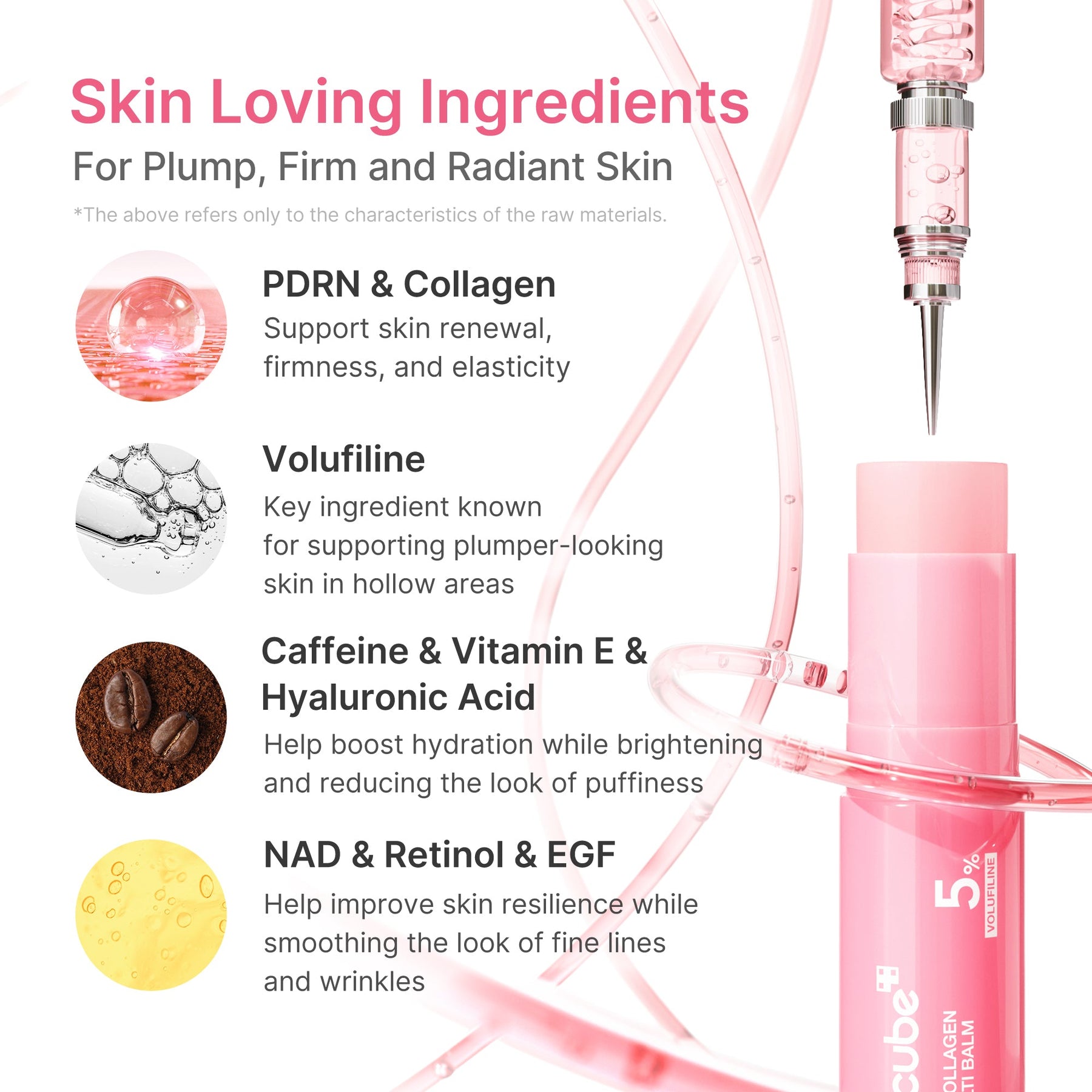 MEDICUBE Bálsamo Multiuso Volumizador de Colágeno PDRN Pink