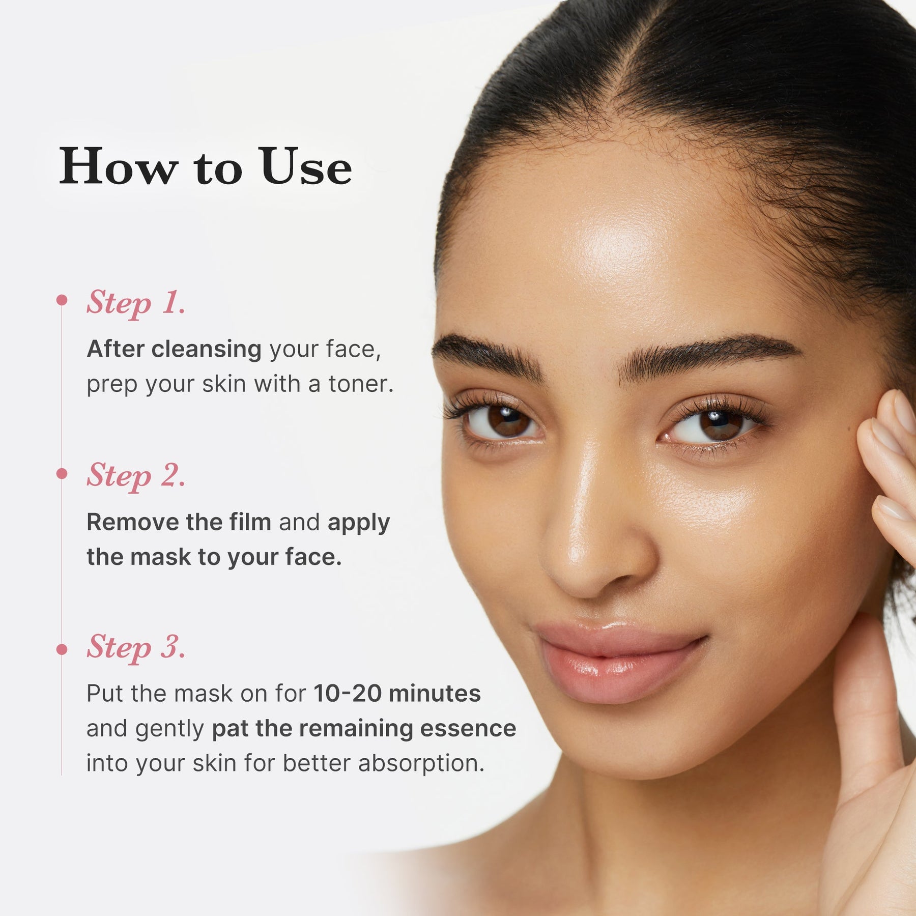 MEDICUBE Máscara Facial Vita Coating PDRN Pink
