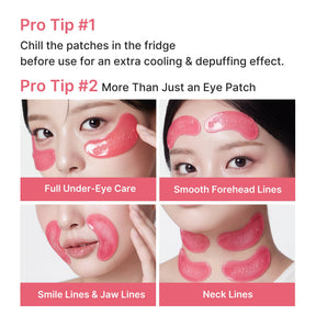 MEDICUBE Máscara em Gel para Olhos de Colágeno PDRN Pink