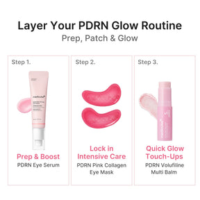 MEDICUBE Máscara em Gel para Olhos de Colágeno PDRN Pink
