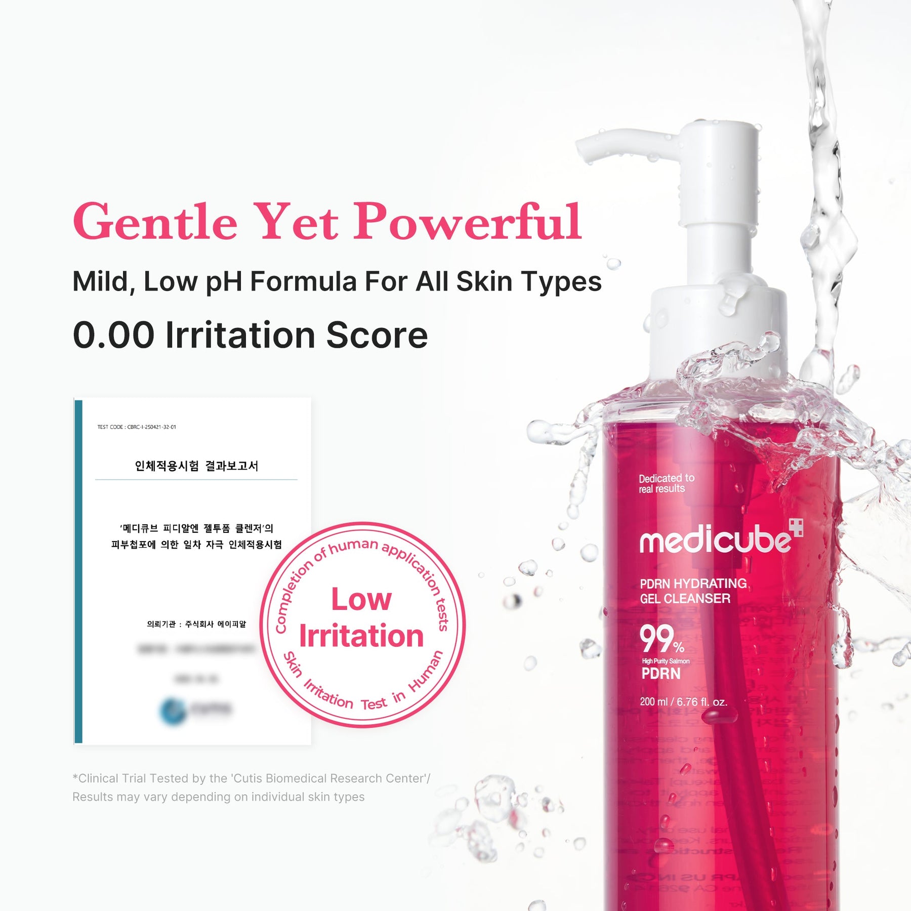 MEDICUBE Gel de Limpeza PDRN Pink