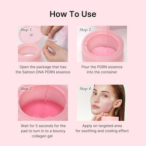 MEDICUBE Toner Pads em Gel de Colágeno PDRN Pink