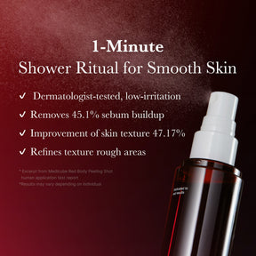 MEDICUBE Shot Peeling Corporal de Limpeza Red