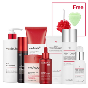 MEDICUBE Kit Ultimate Facial e Corporal Linha Red