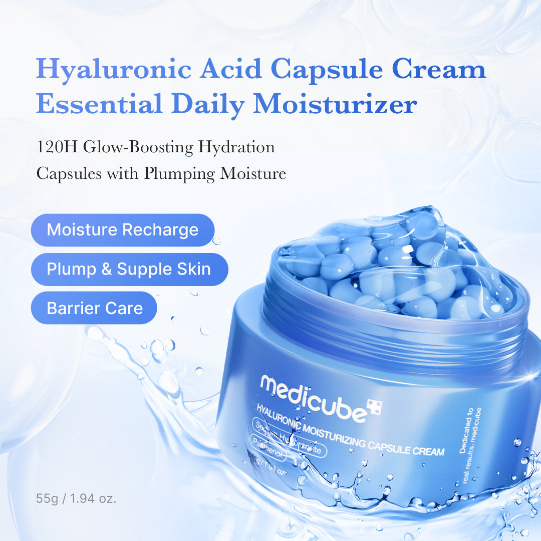 MEDICUBE Creme de Ácido Hialurônico em Cápsulas